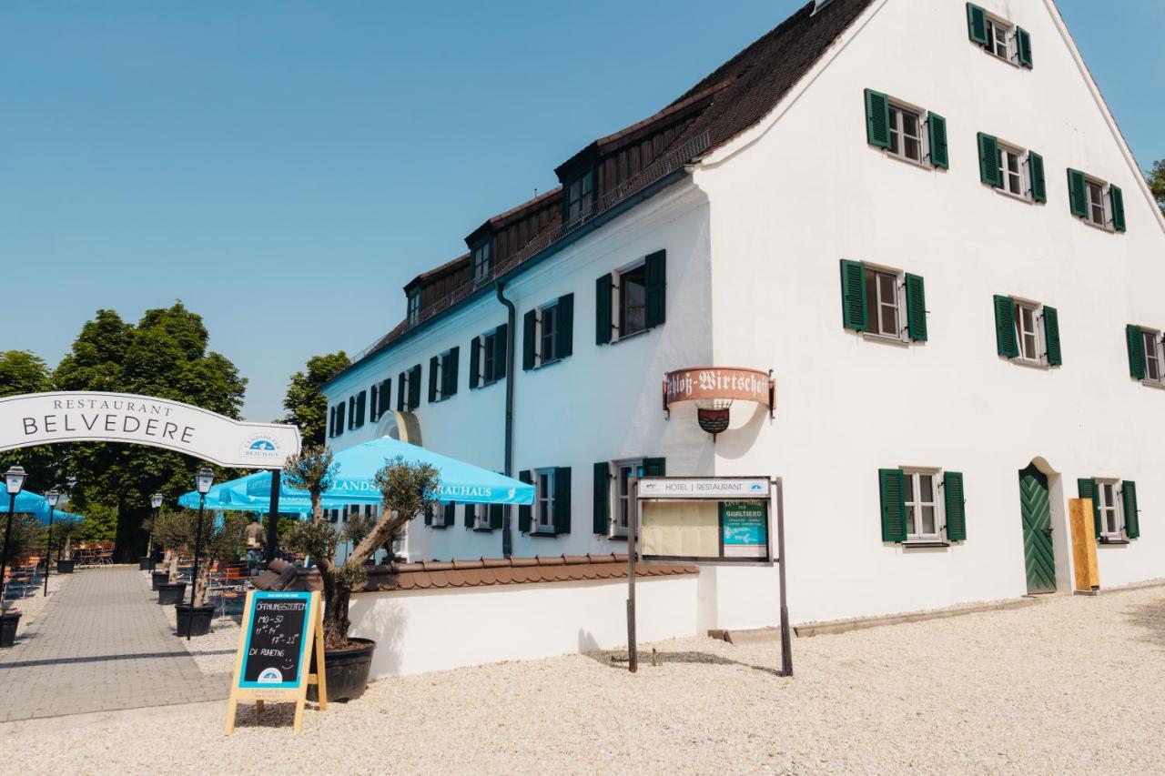 Belvedere Hotel-Restaurant Eching  Zewnętrze zdjęcie